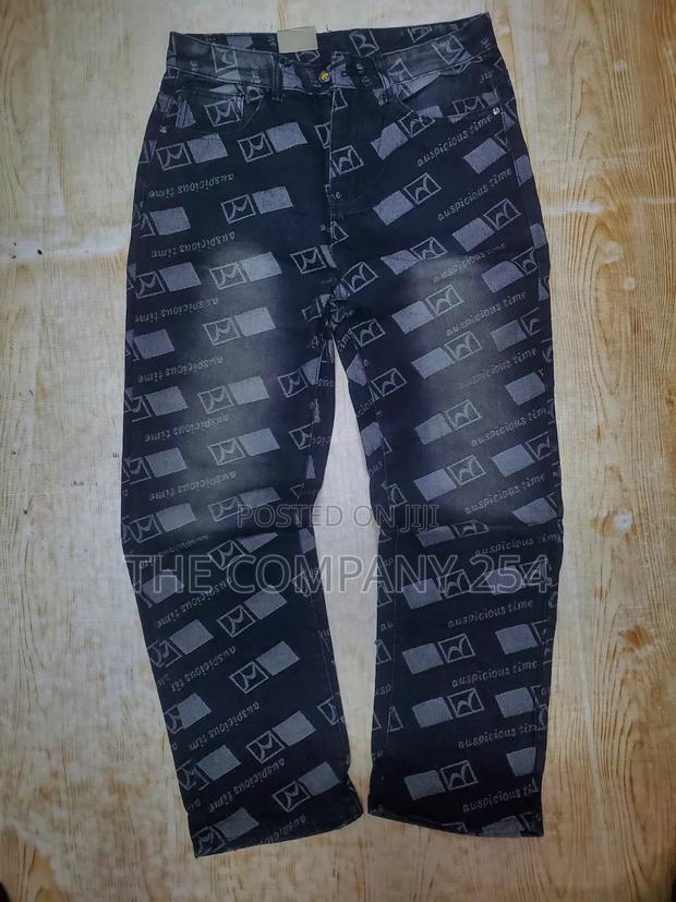 Quality Denim Designer Casual Printed Jeans - thumbnail 6