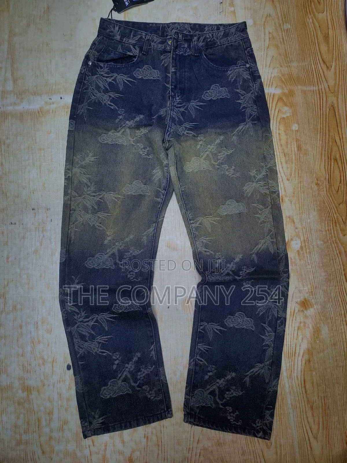 Quality Denim Designer Casual Printed Jeans
