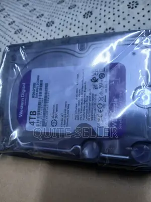 Wd Purple Surveillance Hard Drive - 4tb Storage Capacity