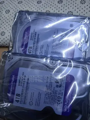 4tb Storage With a Wd Purple Surveillance Hard Drive