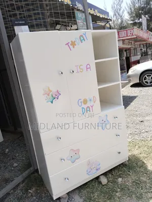 Children Mini Wardrobe With Drawers
