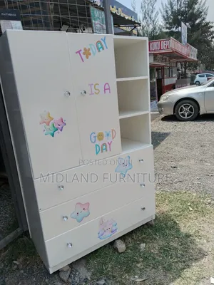 Children Mini Wardrobe With Drawers