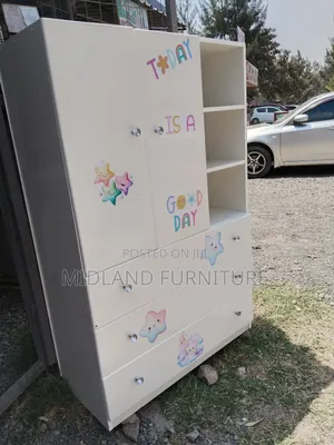 Children Mini Wardrobe With Drawers