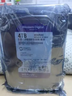 Original 4tb Wd Purple Surveillance Internal Hard Disk