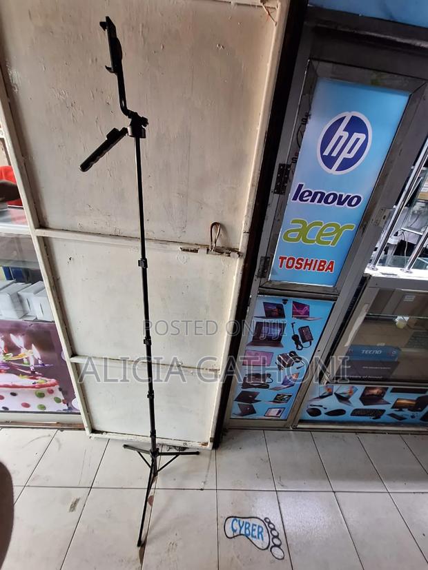 2mtrs Phone Adjustable Tripod With Handle and Bluetooth