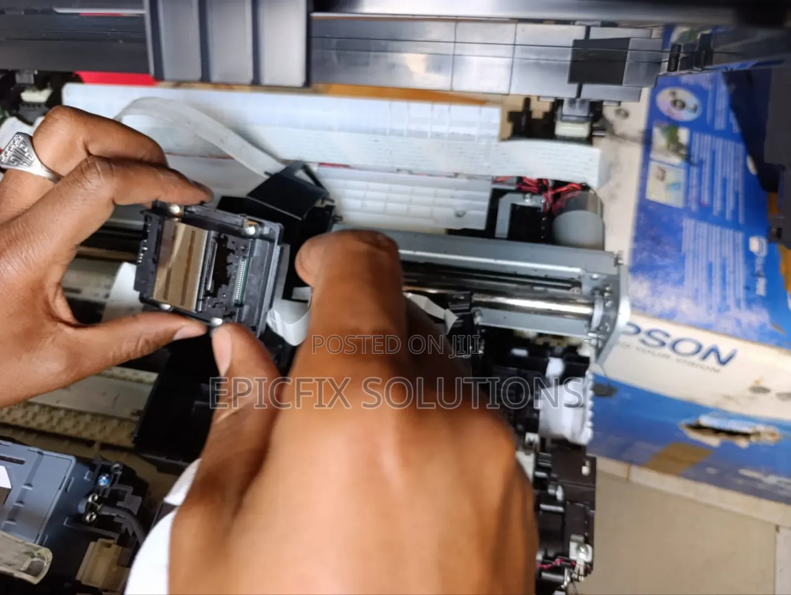 We Repair Epson Error Printers, Change Spares, Service and Maintaince