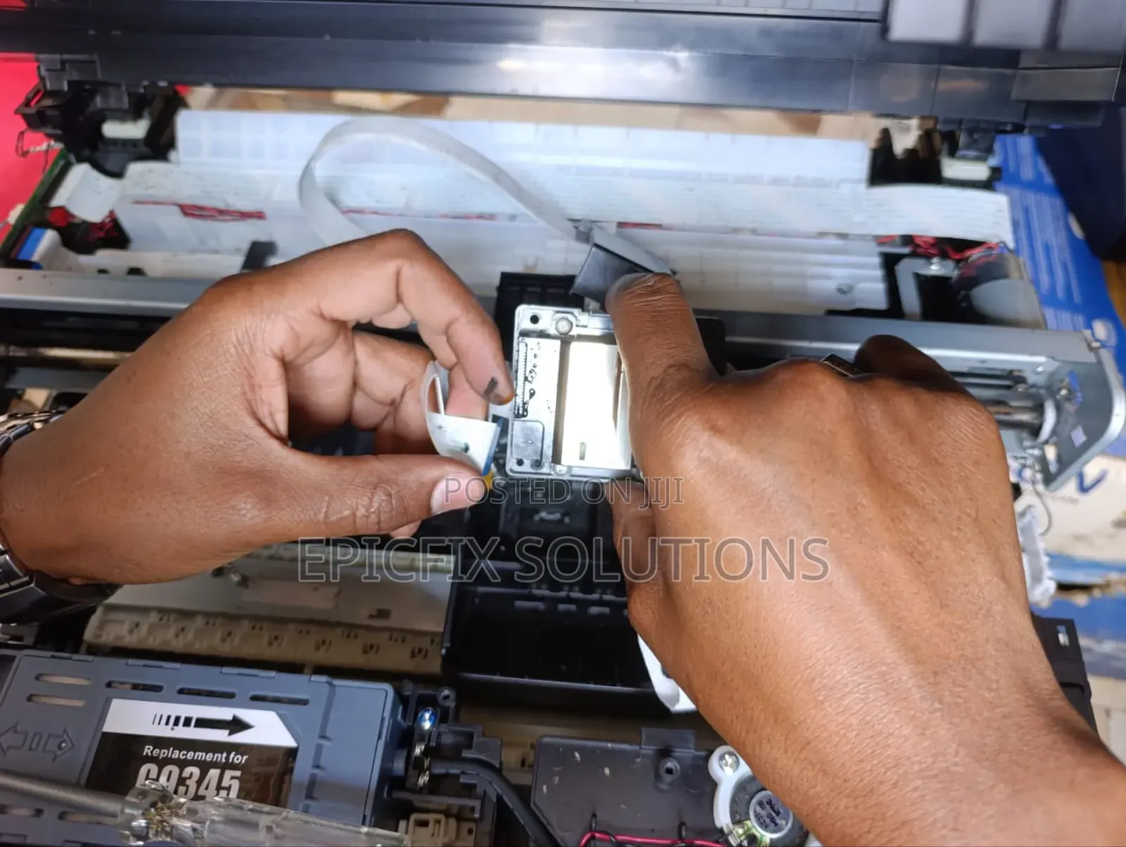 We Repair Epson Error Printers, Change Spares, Service and Maintaince
