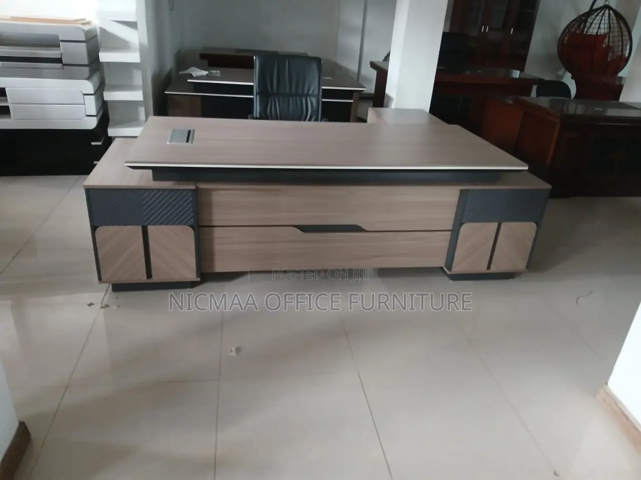 Command Presence Meets Functional Elegance Desk