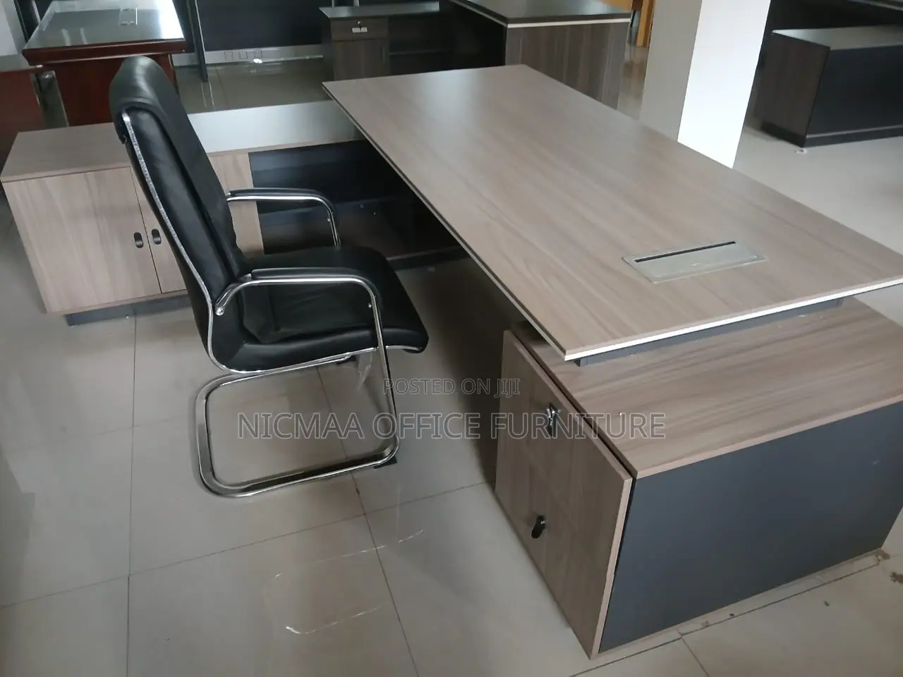 Command Presence Meets Functional Elegance Desk