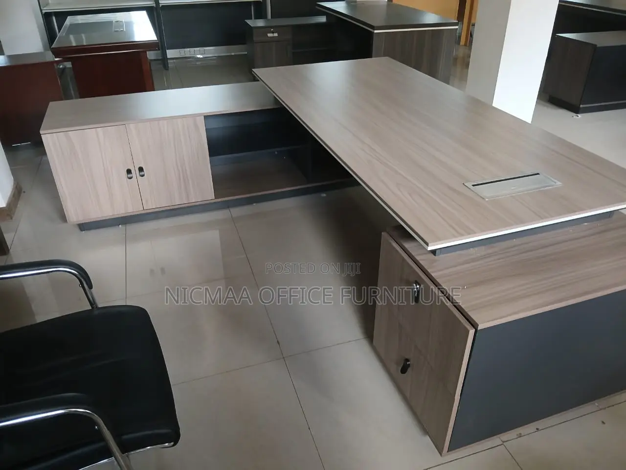 Command Presence Meets Functional Elegance Desk
