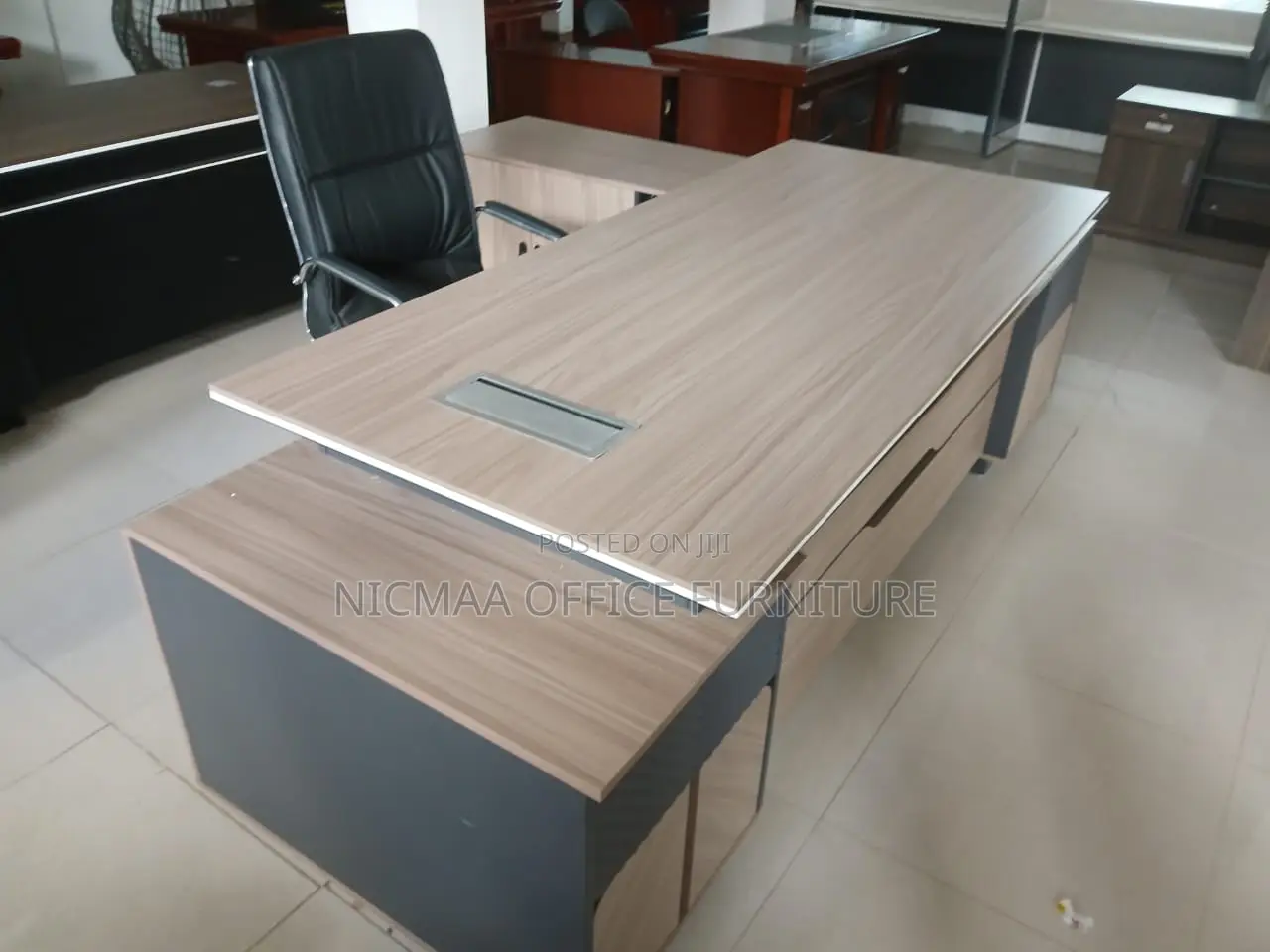 Command Presence Meets Functional Elegance Desk
