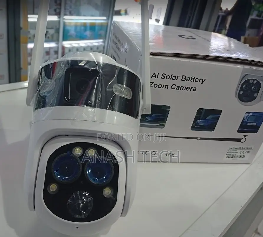 Ubox Quality Dual Lens Camera15x Zooming Solar Camera