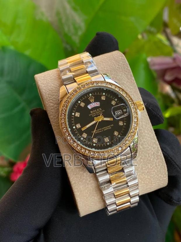Rolex Iced Ladies Watch Comes With a Rolex Box - thumbnail 3