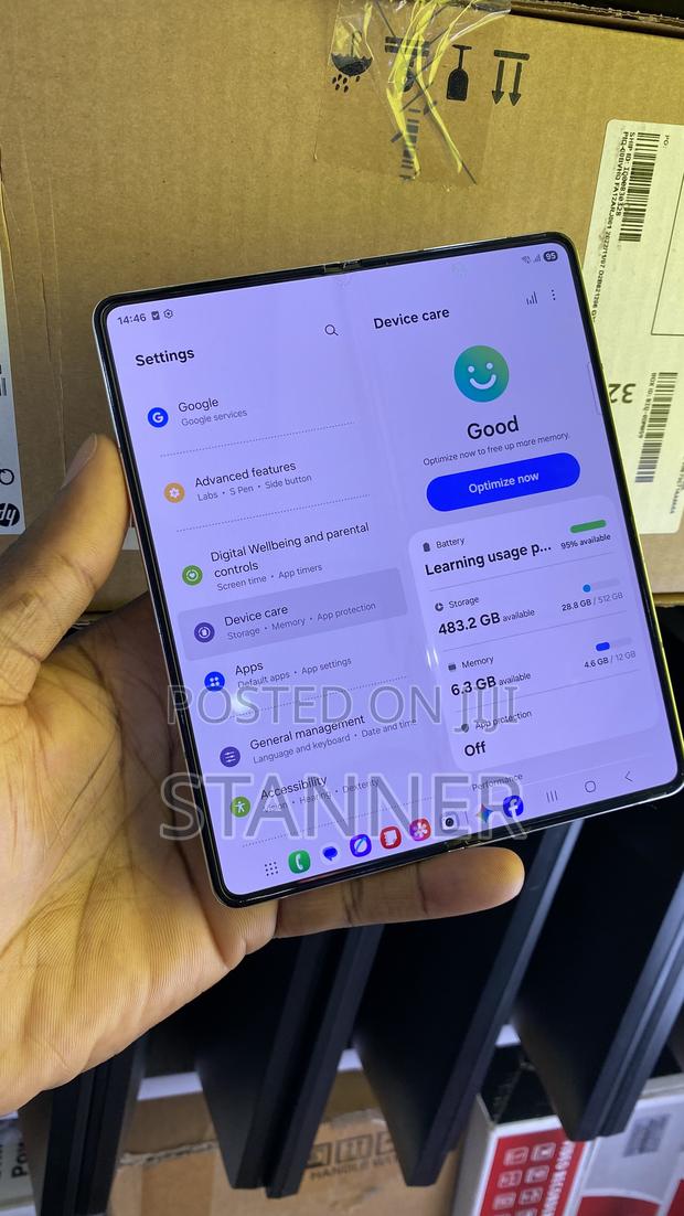 Samsung Galaxy Z Fold 5 512 GB White - thumbnail 4
