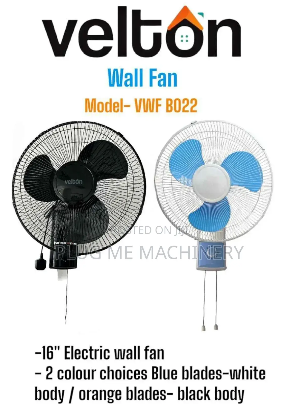 16"Electric Wall Fan/ New Velton Wall Fan