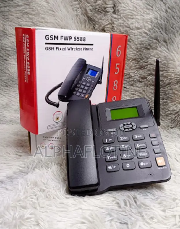 GSM Wireless Dual Sim Phone Provides Landline-Style Desk