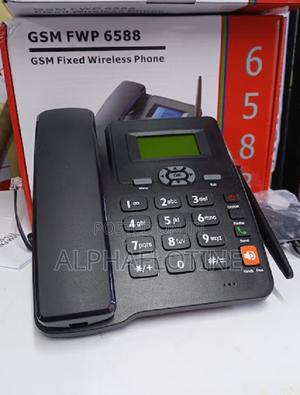 GSM FWP 6588,Gsm Fixed Deskphone Dual Sim Phone - main view