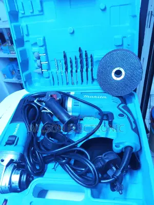 Makita Electric Combo Set. Grinder Drill