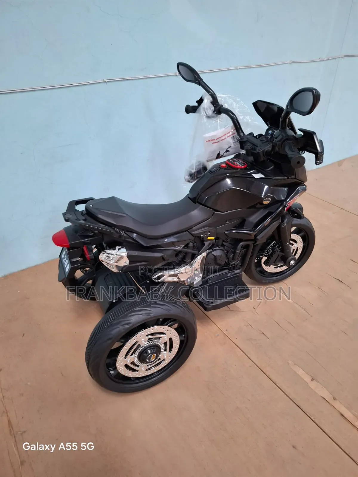 3-Wheel Kids Electric Motorcycle