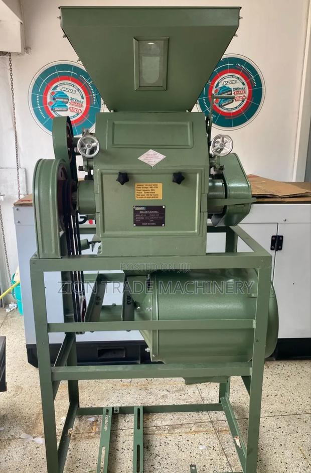 Pulsar 10hp Roller Mill With Motor - main view