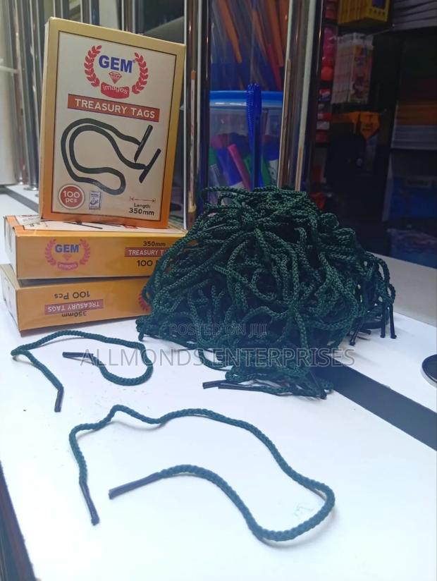 A Packet 100 Pieces Treasury Tags 350mm - thumbnail 4