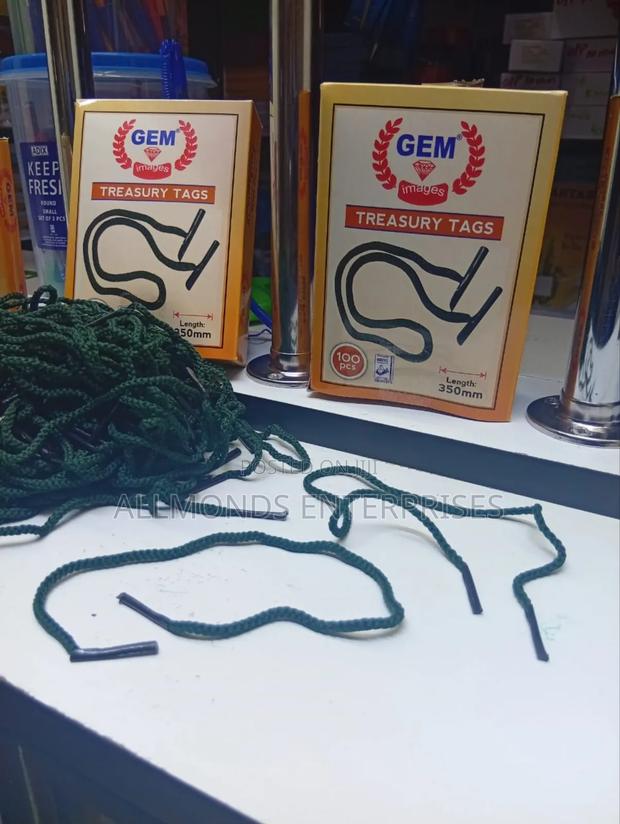 A Packet 100 Pieces Treasury Tags 350mm - main view