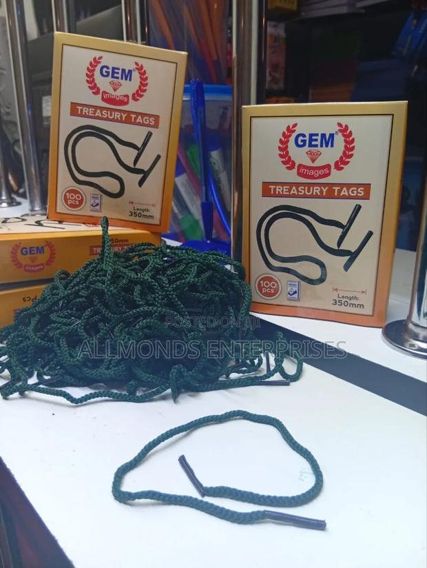 A Packet 100 Pieces Treasury Tags 350mm - thumbnail 5