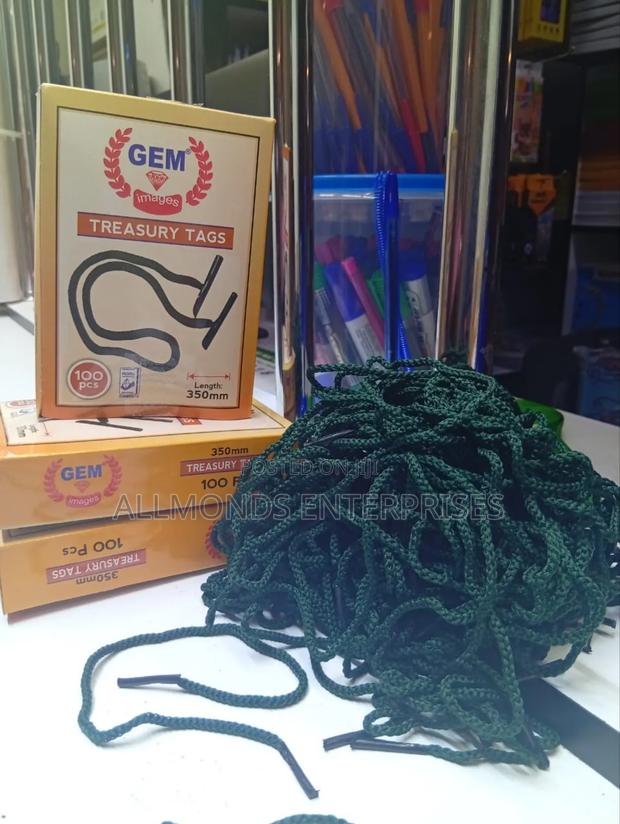 A Packet 100 Pieces Treasury Tags 350mm - thumbnail 6
