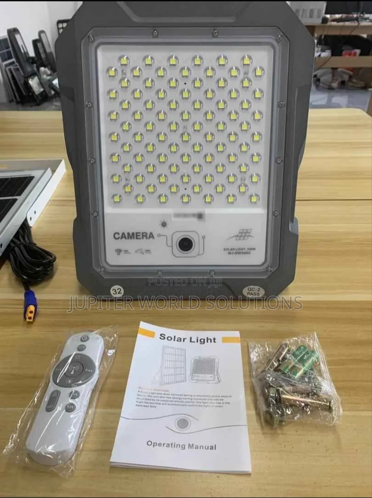 100w Solar Cctv Flood Lights