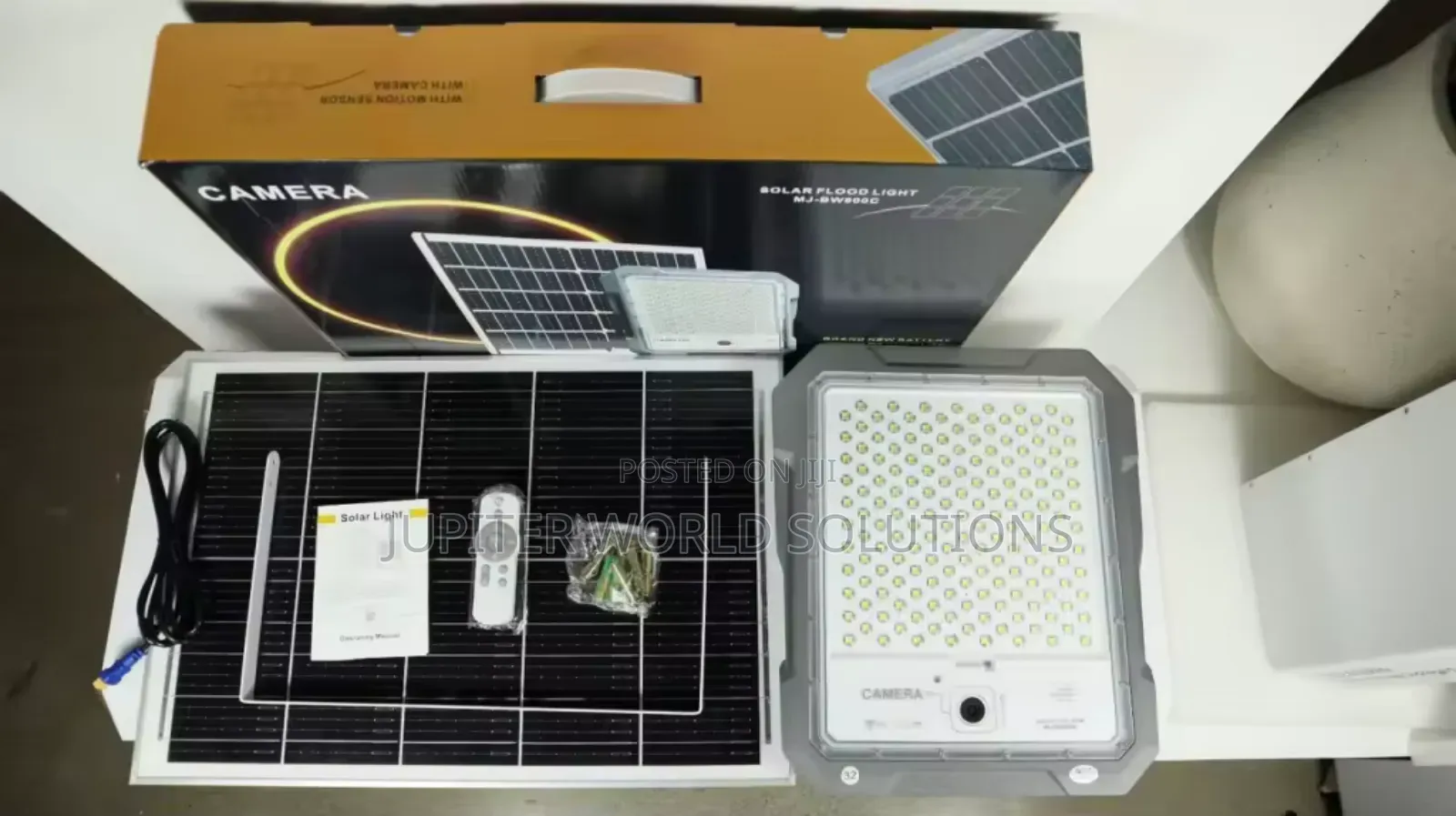 100w Solar Cctv Flood Lights