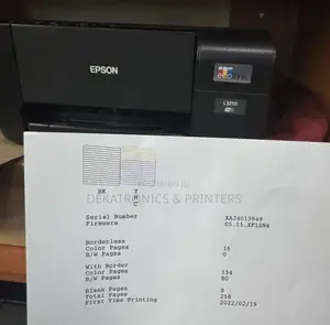 Epson L3250 Slightly Used With Speed of 33pm B/W 15pm Color