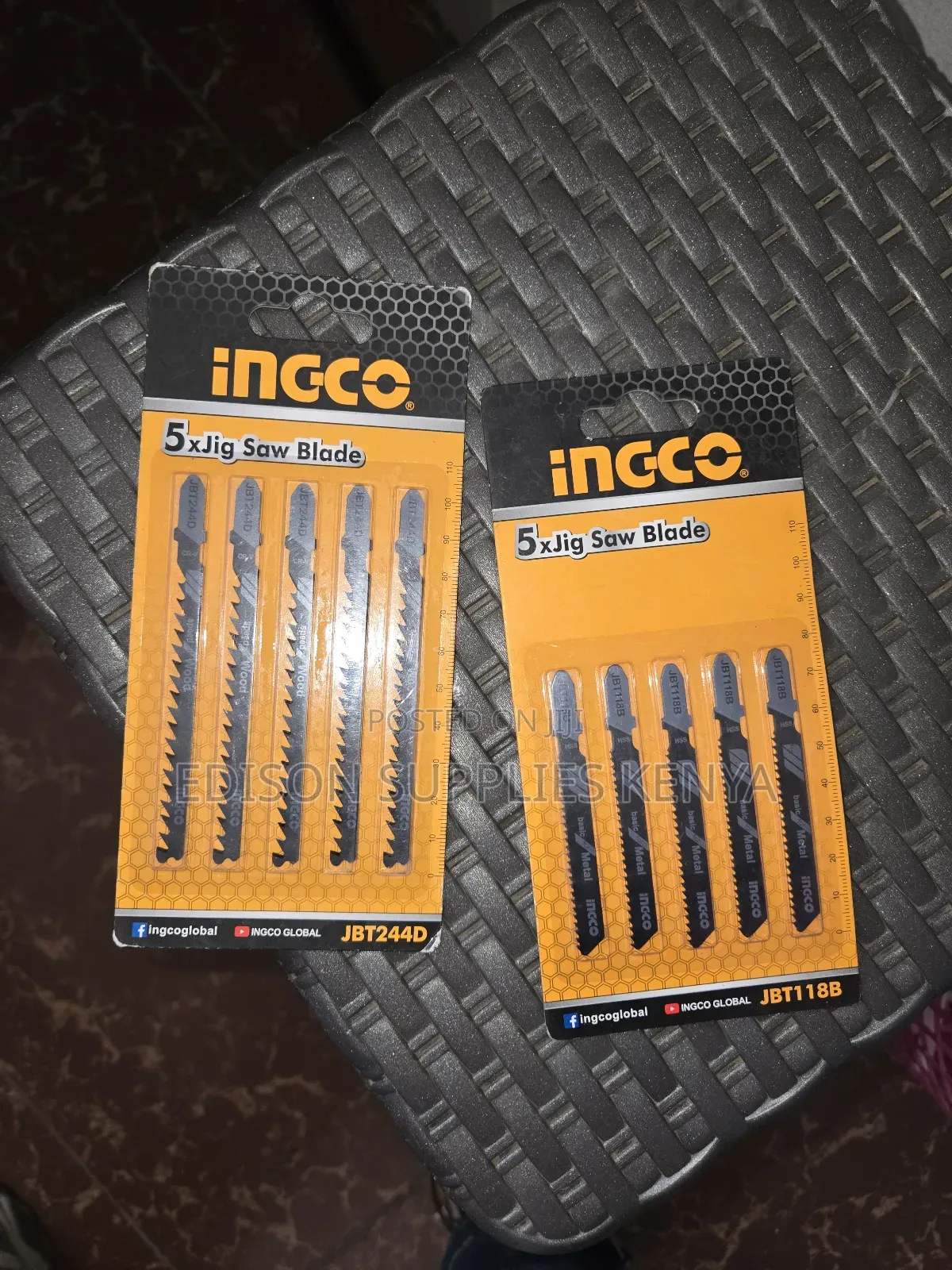 Ingco Jigsaw Blades 5pcs Jig Saw Blades Heavy Duty Premium