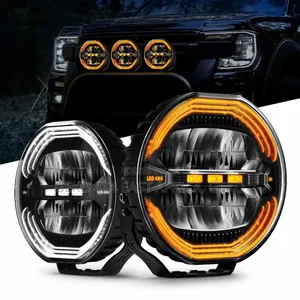 9 Inch Framelss Very Powerful 120w Non Glaring Pair of Spotlights