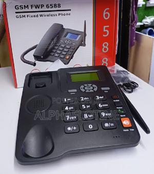 GSM Desk-Phone 6588 GSM Fixed Wireless Phone Support Qua-Band - main view