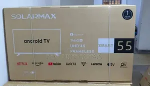 55 Inches Solarmax Smart Android Digital Tv