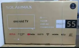 55 Inches Solarmax Smart Android Digital Tv
