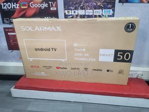 Solarmax 50-Inch Full Hd Led Smart Tv With Built-in Wi-Fi, Android Os