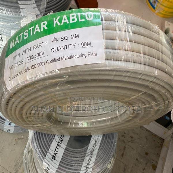 (Live,Neutral,An Earth) 1.5mm Twin With Earth Electrical Wiring Cable