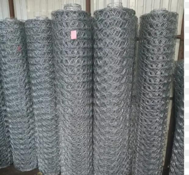 Galvanized Chain Link Fence - main view