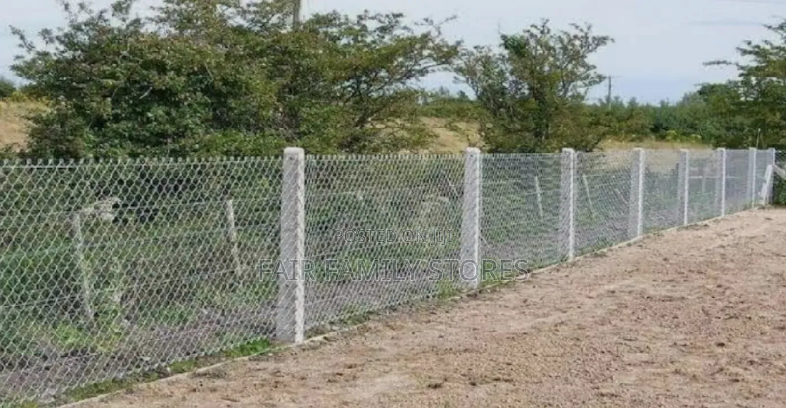 Galvanized Chain Link Fence