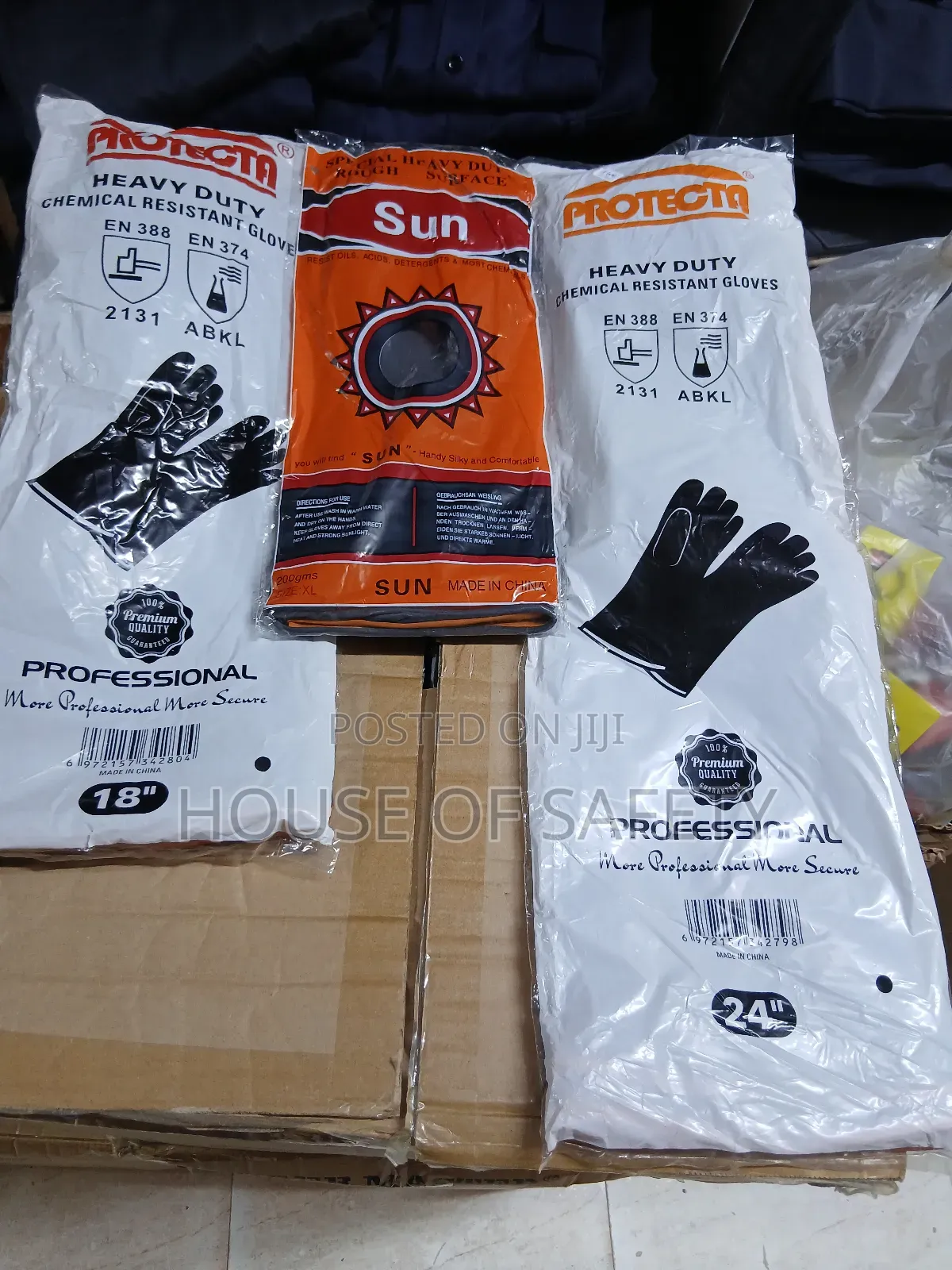 Big Size Rubber Gloves