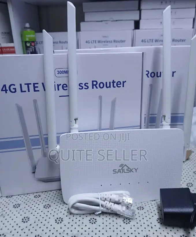 4g Lte Wireless Router 300mbs 4 Antennae - 300mbps