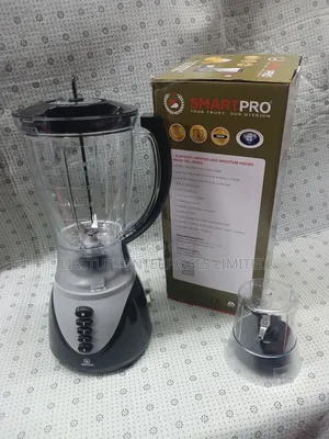 Smartpro Grinder/Blender: 3 Speed + Pulse, Rustproof Blades, 1500ml