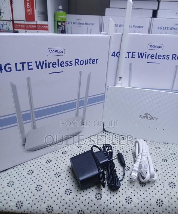 Sailsky 300mbps 4g Lte Wifi Router With High-Gain Antennas