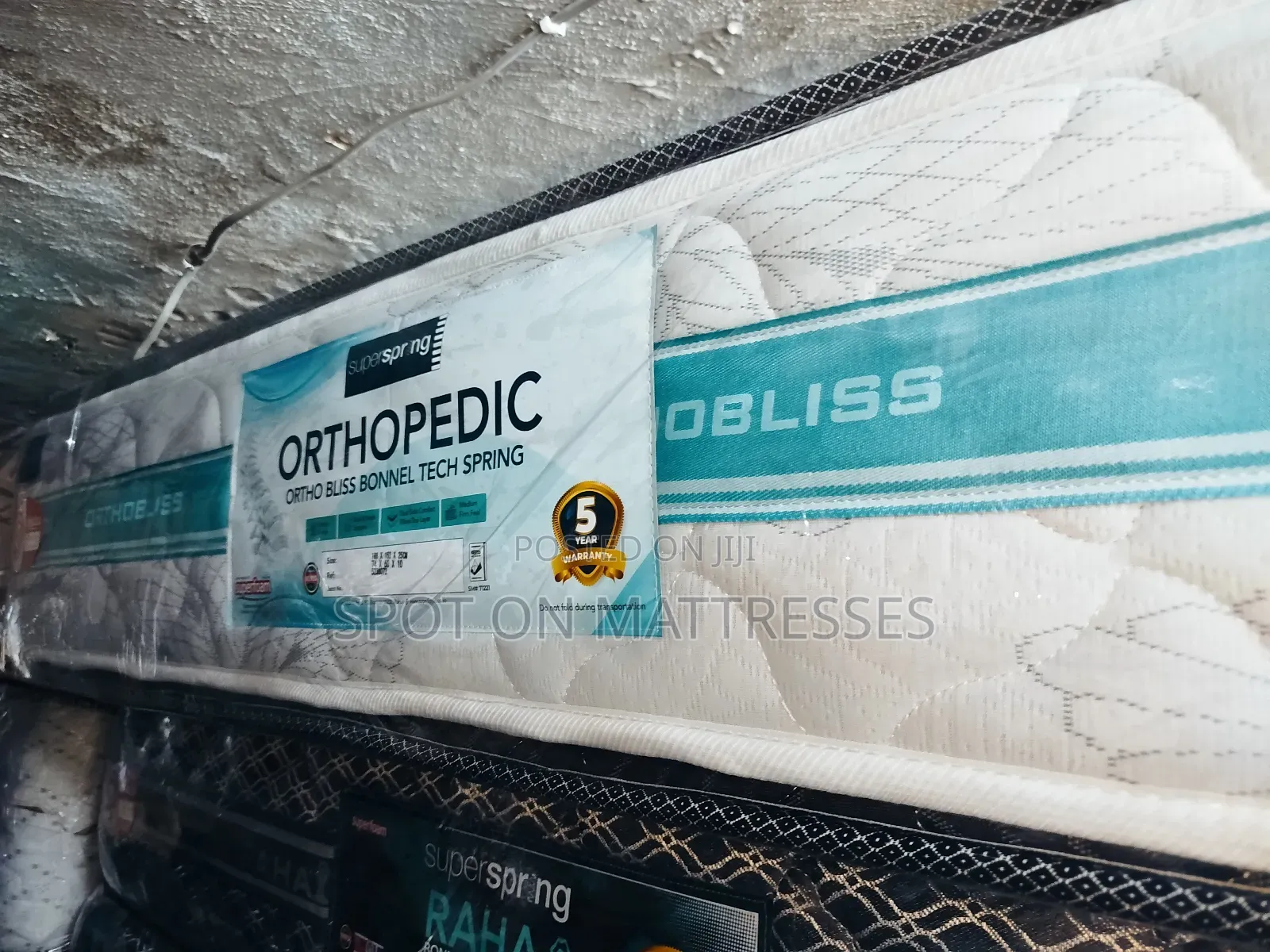 Superfoam 5×6×10 Orthopedic Bonnel Spring Mattresses + Free Delivery