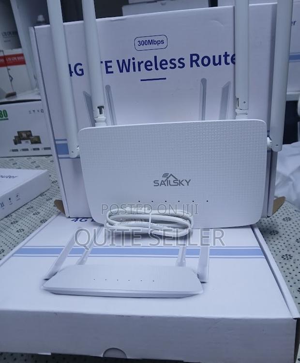 Sailsky 4g Lte Wireless>Router 300mbps With Fast and Stable Network . - main view