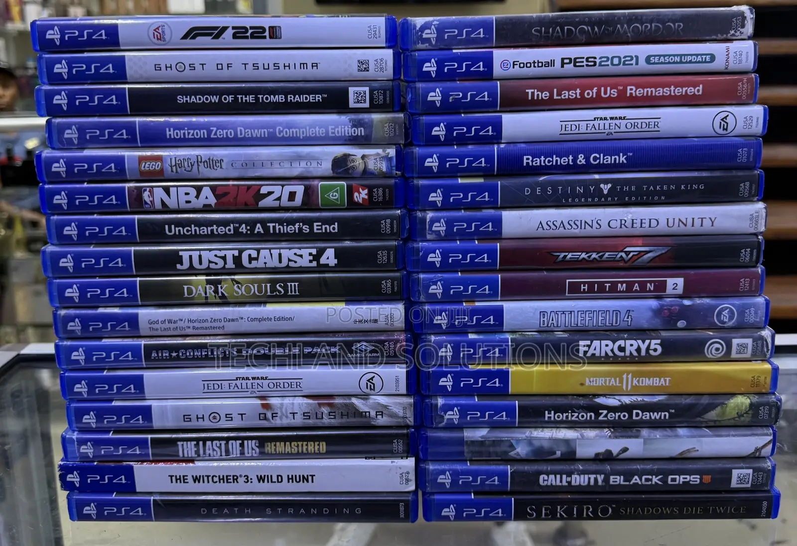 Preloved Ps4 Games
