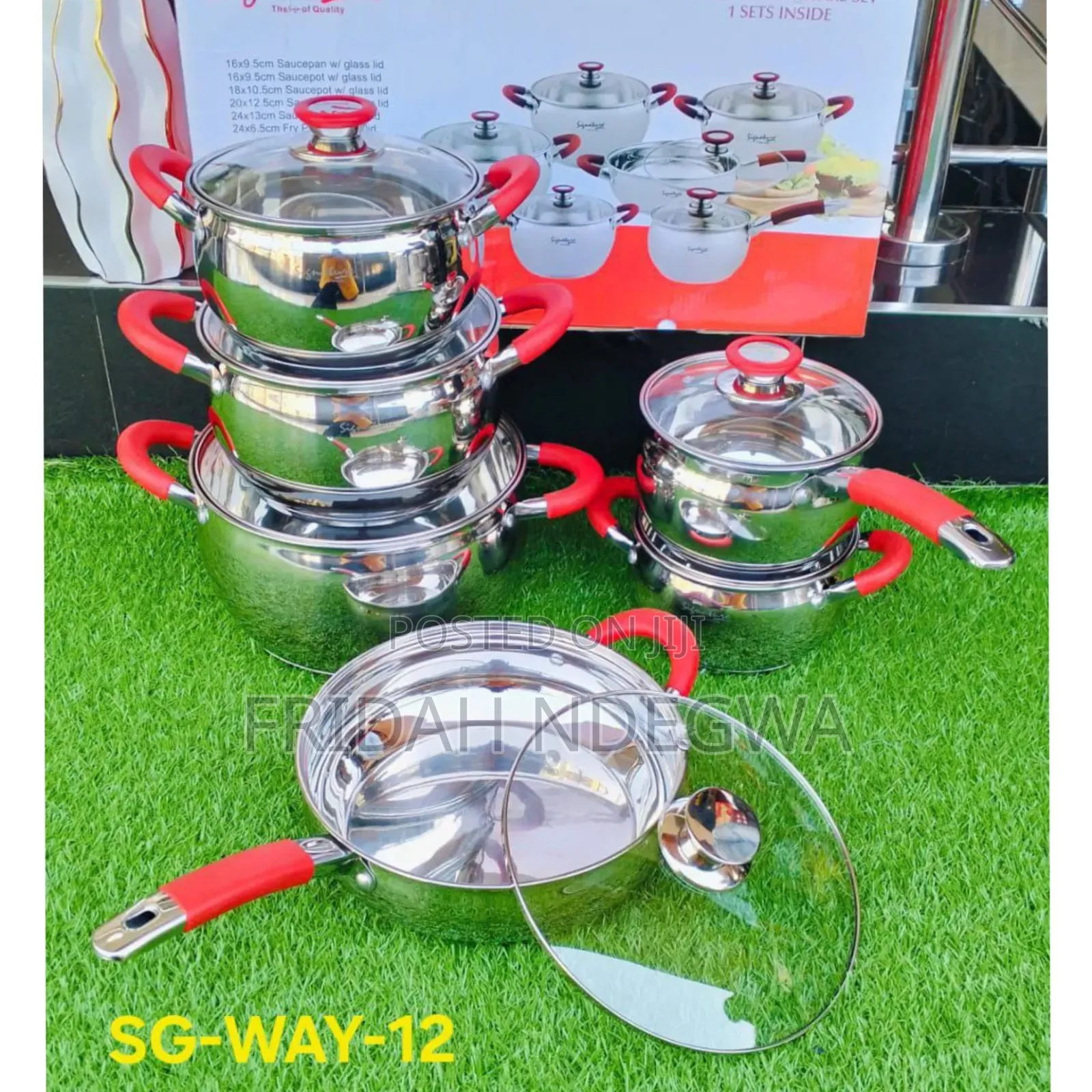 Signature Sg Way 12 Cookware Set 12 PCS