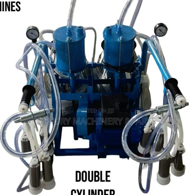 Double Cylinder Milking Machine - main view