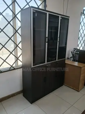 3-Doors Executive Display Storage Cabinet
